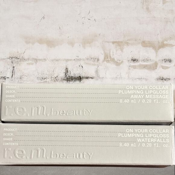 R.E.M. Beauty On Your Collar Plumping Lip Gloss Bundle NEW - Picture 6 of 8
